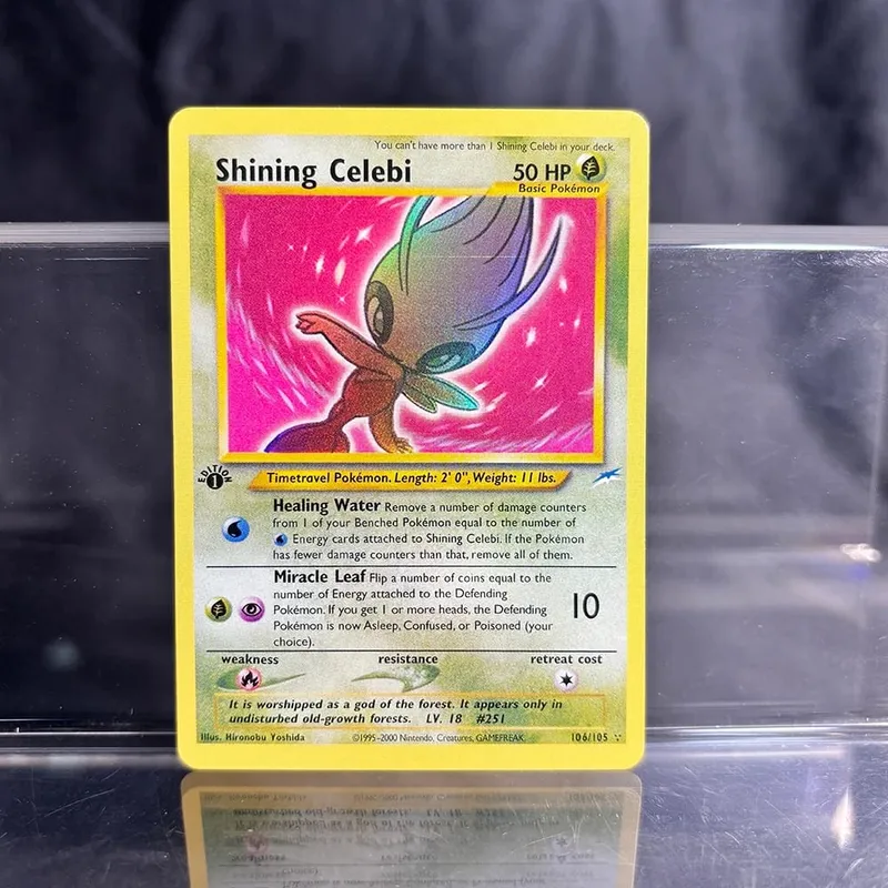 Holographic PKM Single Cards Charizard EX Pikachu 1st Edition Neo Mewtwo PTCG Proxy Cards Collection Battle Cards Toys Gifts