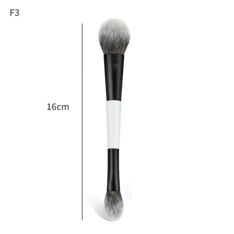 Dual-Ended F4 Contour Face Brush Multi-purpose High Coverage Makeup Brushes Cosmetic Beauty Powder Blush Brush Makeup Tools