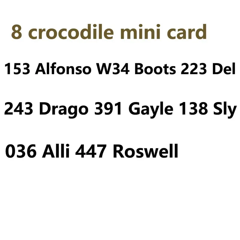 linkage card series 1 to series 5 Sanrio S1 to S6 card NTAG215 NFC Printing animal Card Work for NS switch