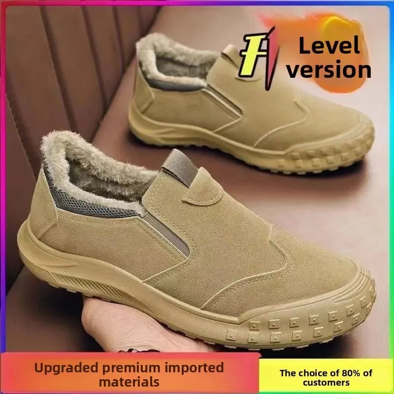 Snow Boots for Men 2026 Winter New Arrival Men's Cotton Shoes Outdoor Walking Shoes Lightweight and Comfortable Loafers