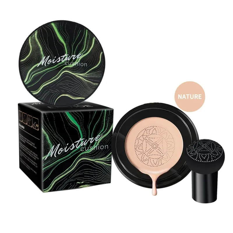 Mushroom Head Air Cushion BB Cream Moisturizing Concealer Lasting Nude CC Liquid Foundation Even Skin Tone Makeup Base Primer