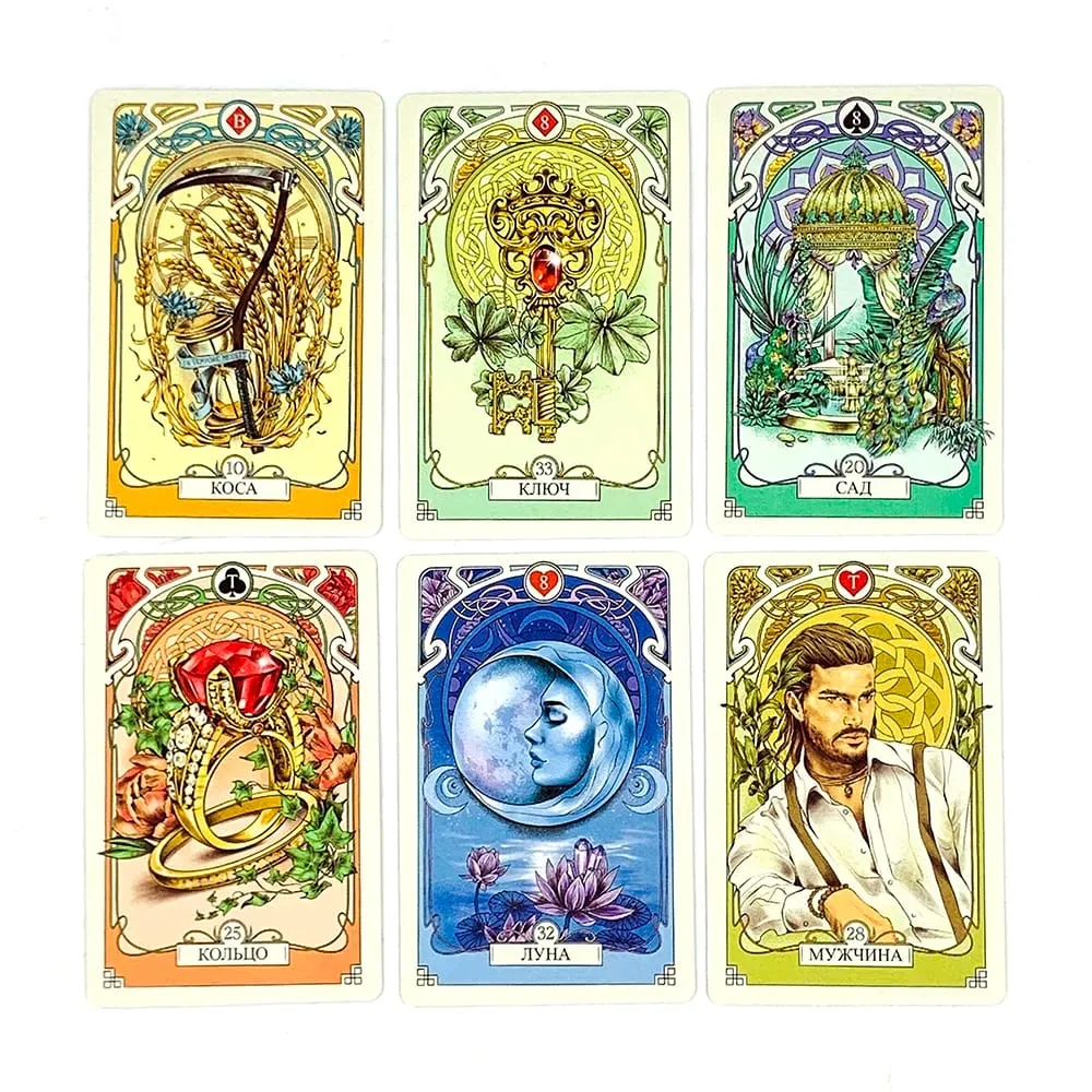 Neue Oracle-Karten, 37 Deck, russische Version, Brettspiele, Oracle-Karten für Familie und Freunde, Party, Urlaubsspiele