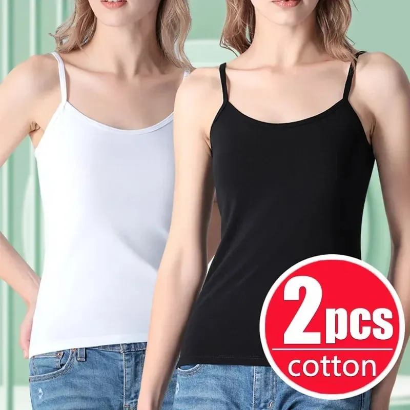 Sexy Camisoles Women Crop Tops Sleeveless Shirt Bralette Tops Solid Color Strap Skinny Vest Female Slimming Tanks Bra Underwear