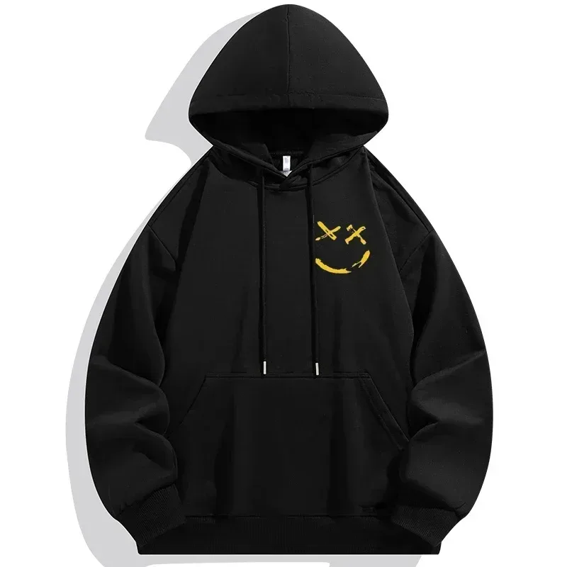 Plus Size Men Hoodies Sweatshirt Autumn Winter Long Sleeve Pullover 5XL 6XL 7XL 90-180kg Cotton Sport Tops Big Size Men Clothing