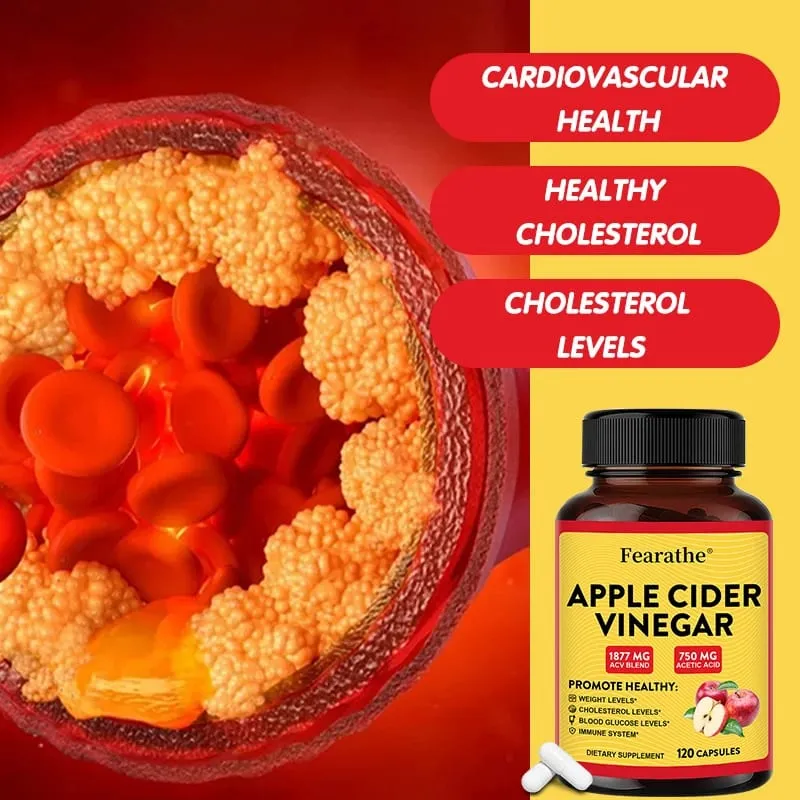 Apple Cider Vinegar Capsules with Zinc & Vitamin D3 Support Metabolic Immune Digestive Gut Wellness & Daily Body Management — image 3
