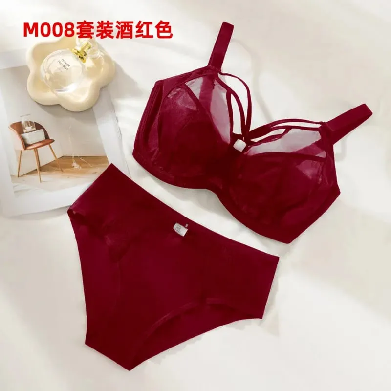 C D E F G H I J K Cup 34 36 38 40 42 Undertøj BH Sæt Push Up Bh Lingeri 2-delt sæt Plus Size Dame Dame Lingeries