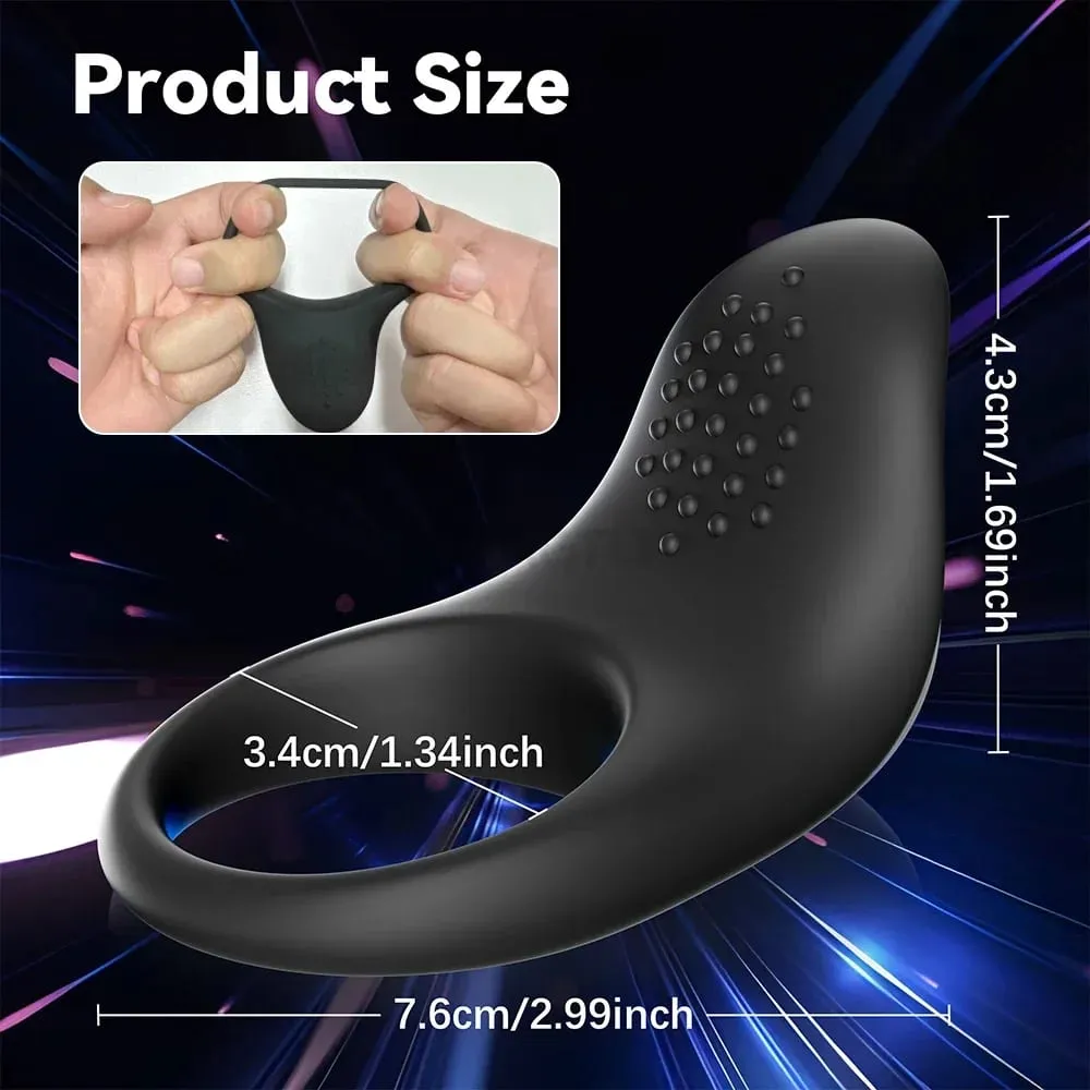 APP Control Penis Ring Vibrator for Men Delay Ejaculation Cock Ring Sex Toys Lock Penisring Cockring Adult Male Sex Supplies 18+ — image 5