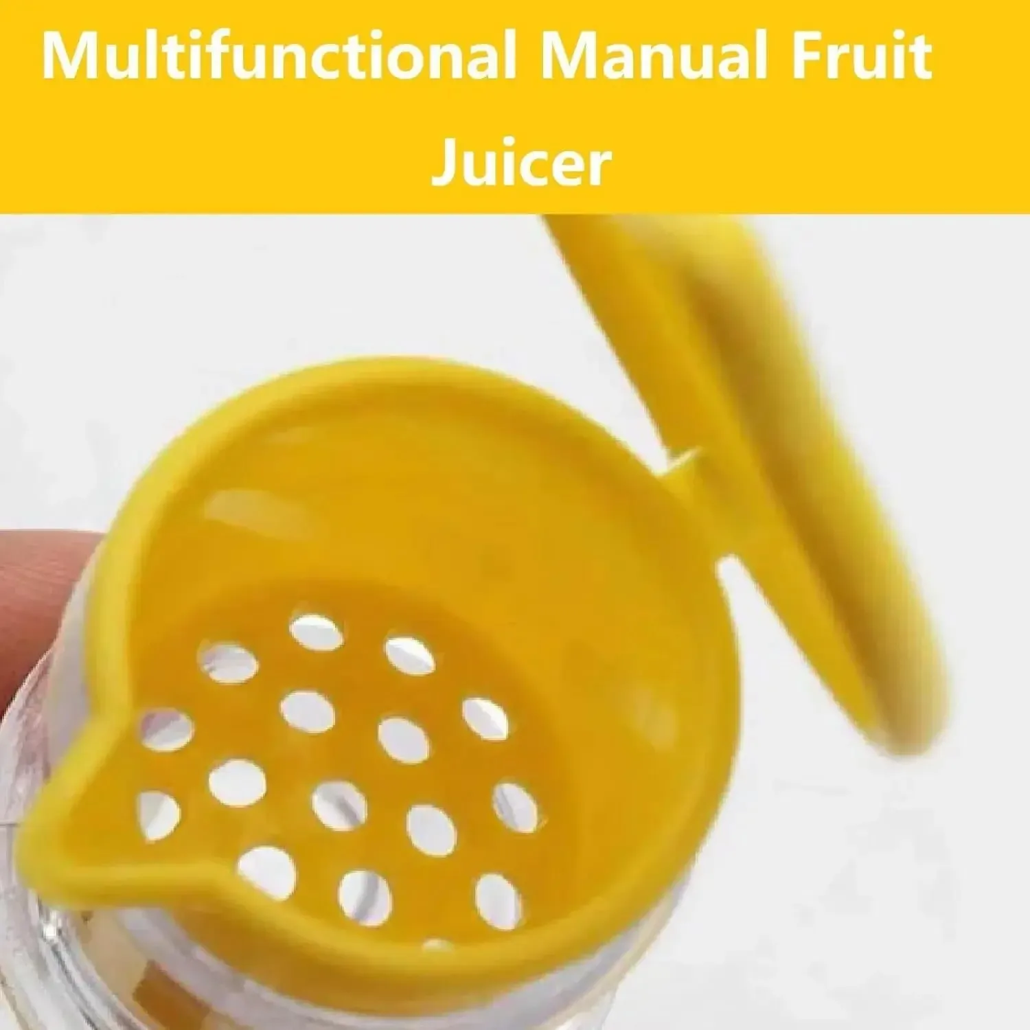 NEW Plastic Manual Citrus Juicer Mini Lemon Juicer Orange Squeezer Easy Juice Extractor Freshness Preserving Kitchen Sttuff — image 8