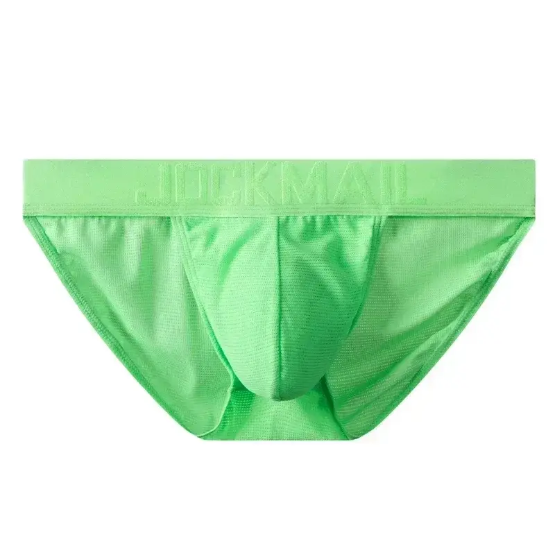 Slip intimo da uomo Mutande in nylon Mesh Slip da uomo ad asciugatura rapida Slip bikini Slip tanga da uomo Sospensorio Intimo gay