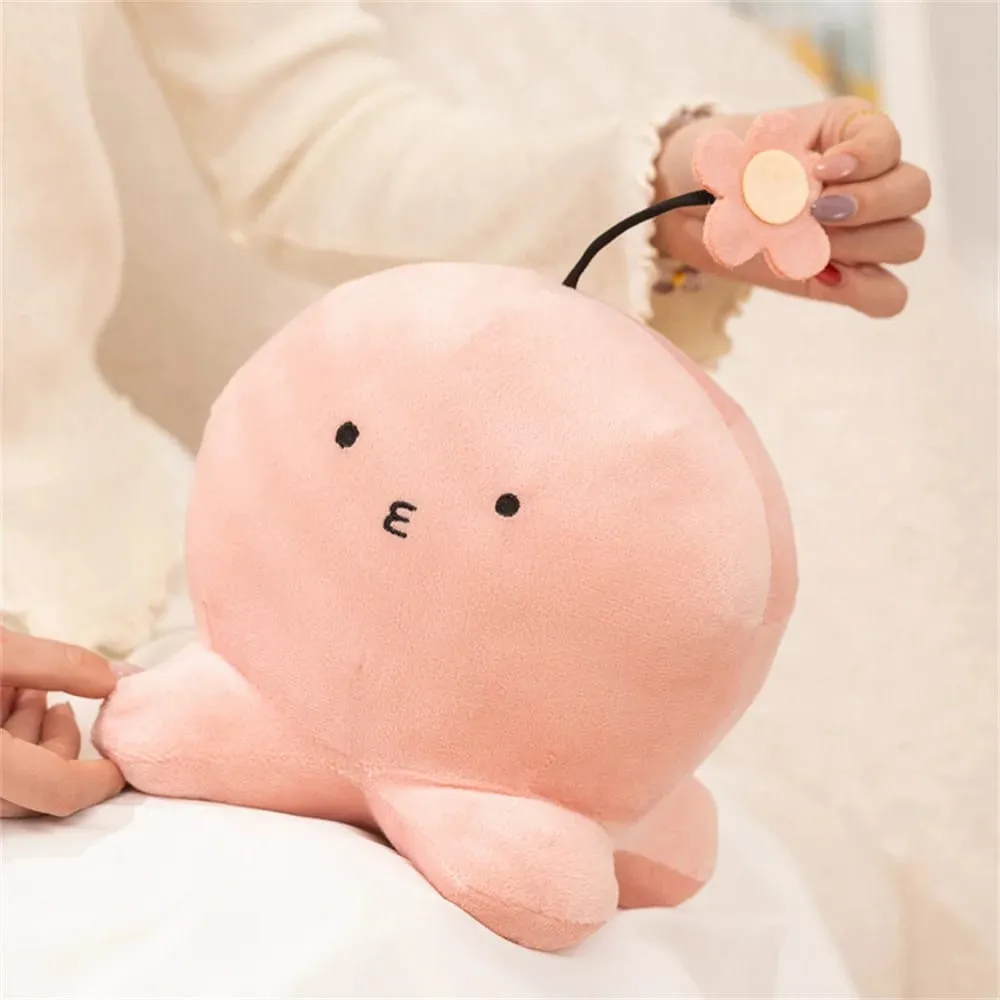 Hot New Takopi’s Original Sin Plush Cartoon Takopī Plushie タコピー Stuffed Doll Soft Home Decor Happy Toy Children's Birthday Gift