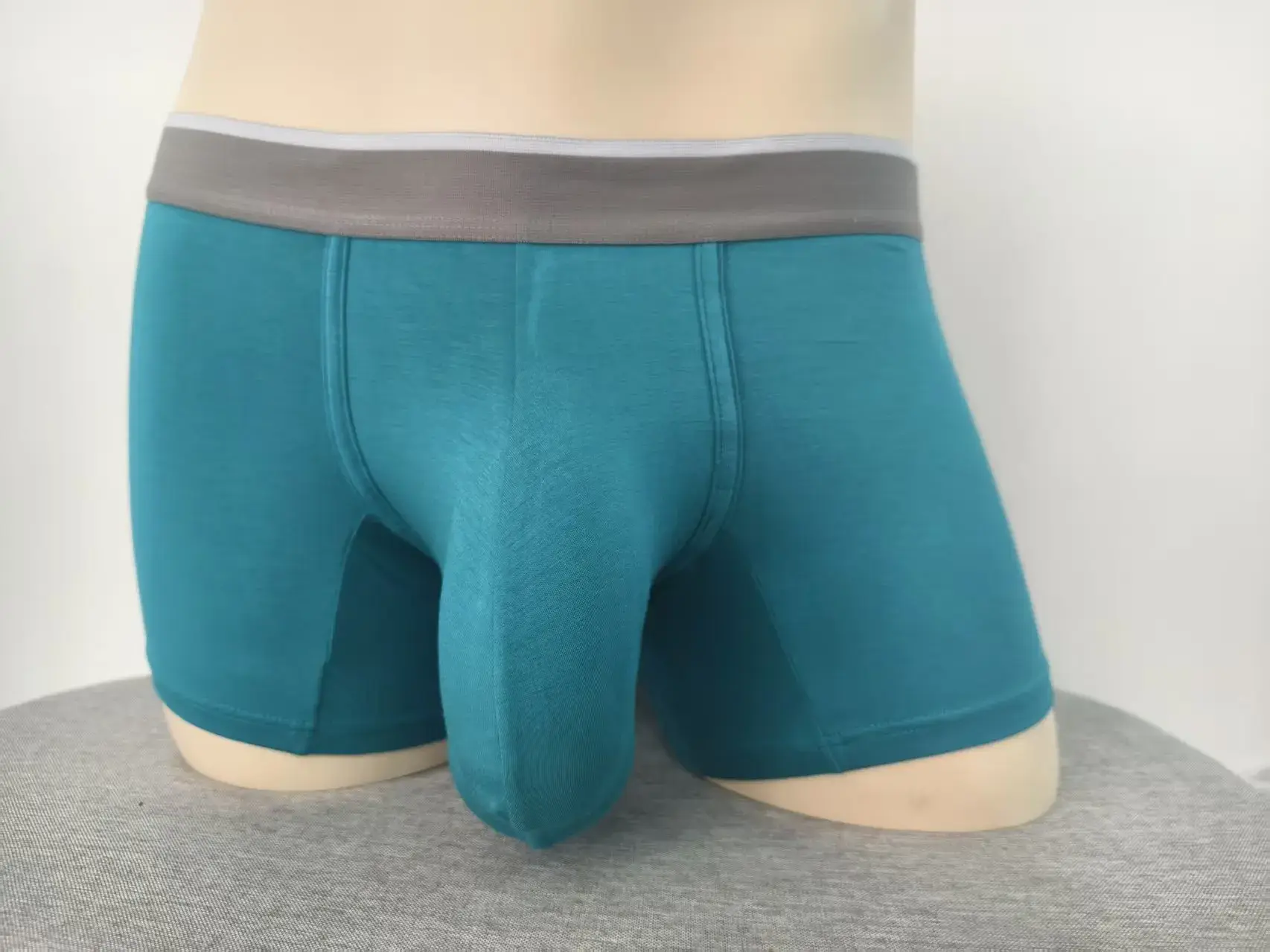 Seluar Dalam Boxer Modal Lelaki Premium Pouch Besar Seluar Dalam Bonjolan Lebih Besar Meningkatkan Penyejukan Bernafas Ringan Seluar Dalam Boxers Lelaki