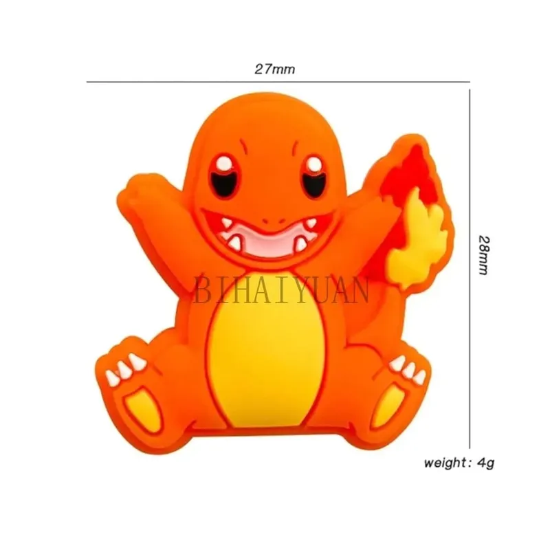 5pcs Pokemon Silicone Focal Beads for DIY Bead Pen Pacifier Chain Clips Beads Children Toys DIY Gift — image 11