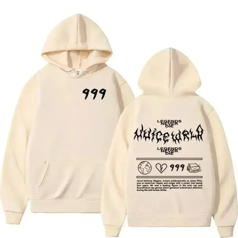 2026 suco wrld moletom com capuz masculino outono moda hip hoo casual pulôver unisex estilo de rua solto ajuste quente tendência y2k