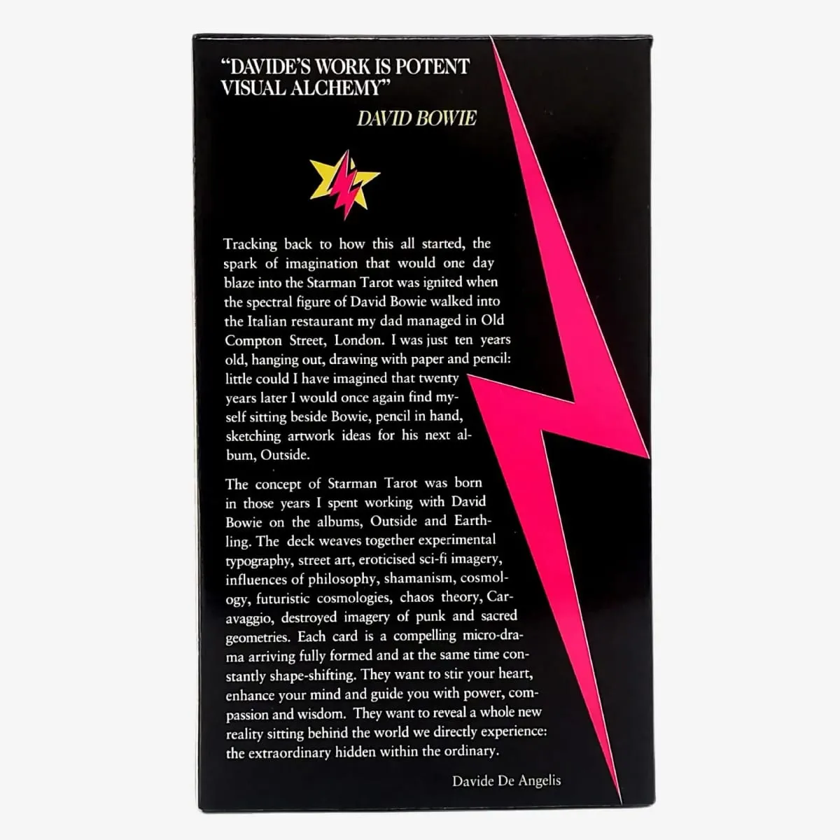 Starman tarot cards board games