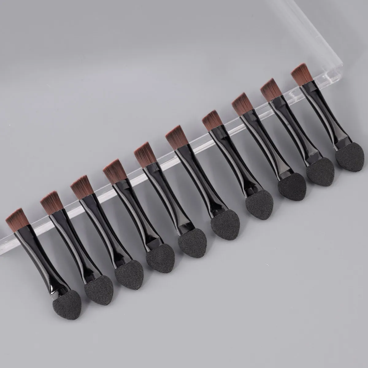 10 Pcs Small Makeup Brush Eyeshadow Applicator Double Sided Eyeshadow Brushes