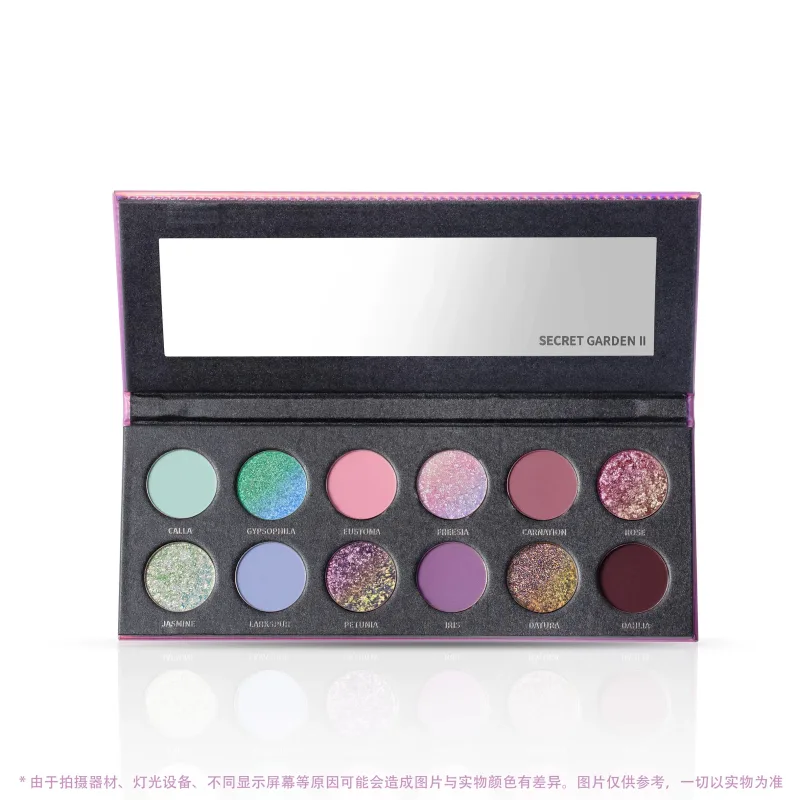 Eye Shadow Disk Chameleon Gothic Eyeshadow Matte Shimmer Soft Smoky Clown High Colors Lasting Eye Makeup