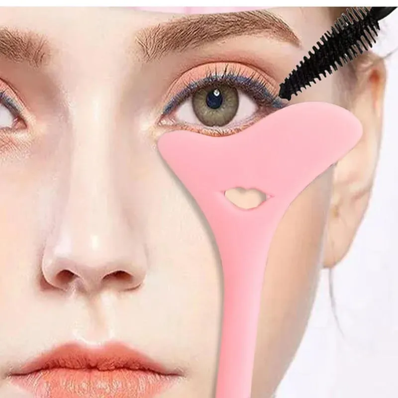 Best-selling Eye Makeup Assistant Tool for Drawing Eyebrows Eyeliner and Lower Eyelashes - Silicone Assistant Device