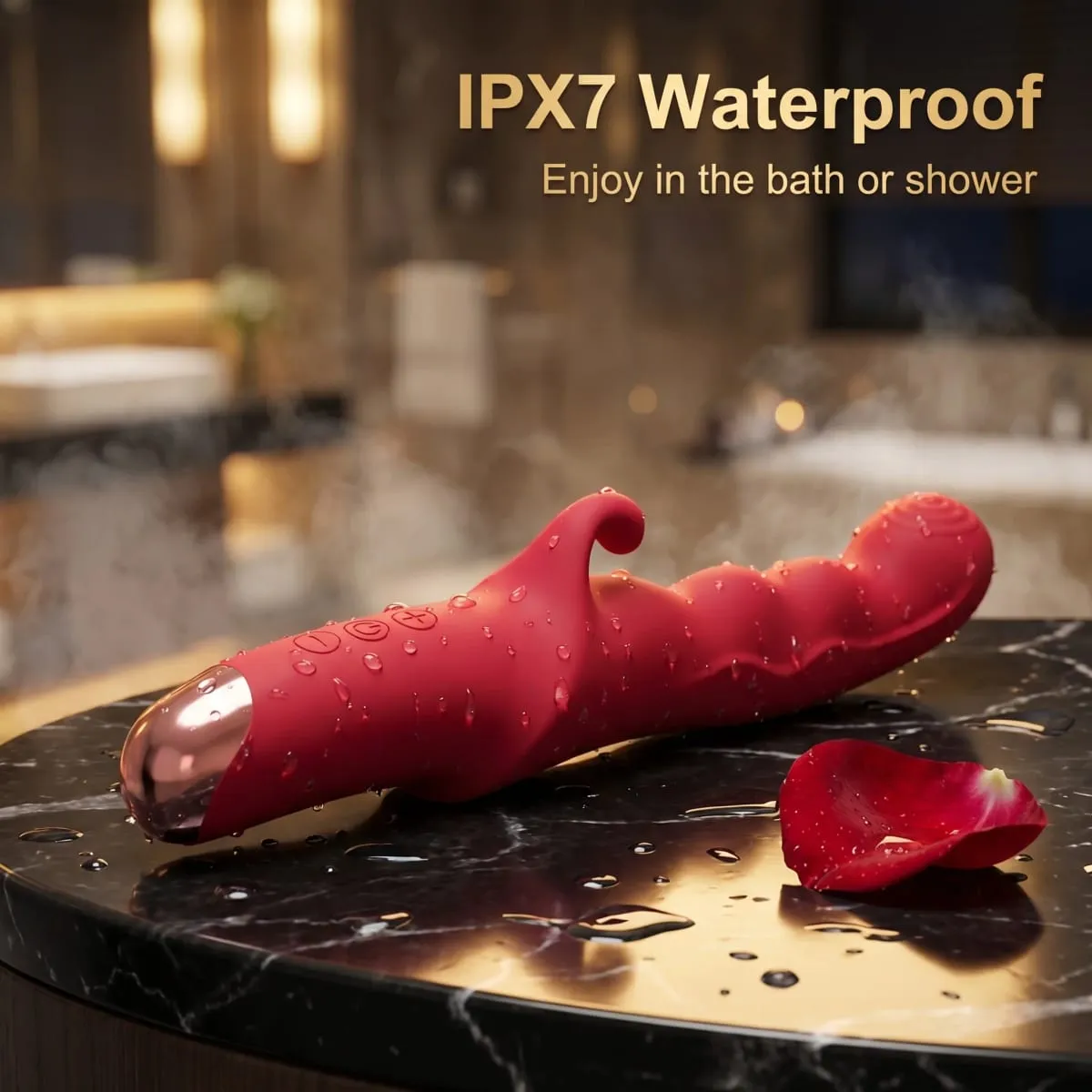 Dildo Penggetar Kuat Tongkat AV untuk Wanita 10 Mod Perangsang Klitoris G Spot Faraj Massager Pelancap Wanita Mainan Seks Dewasa