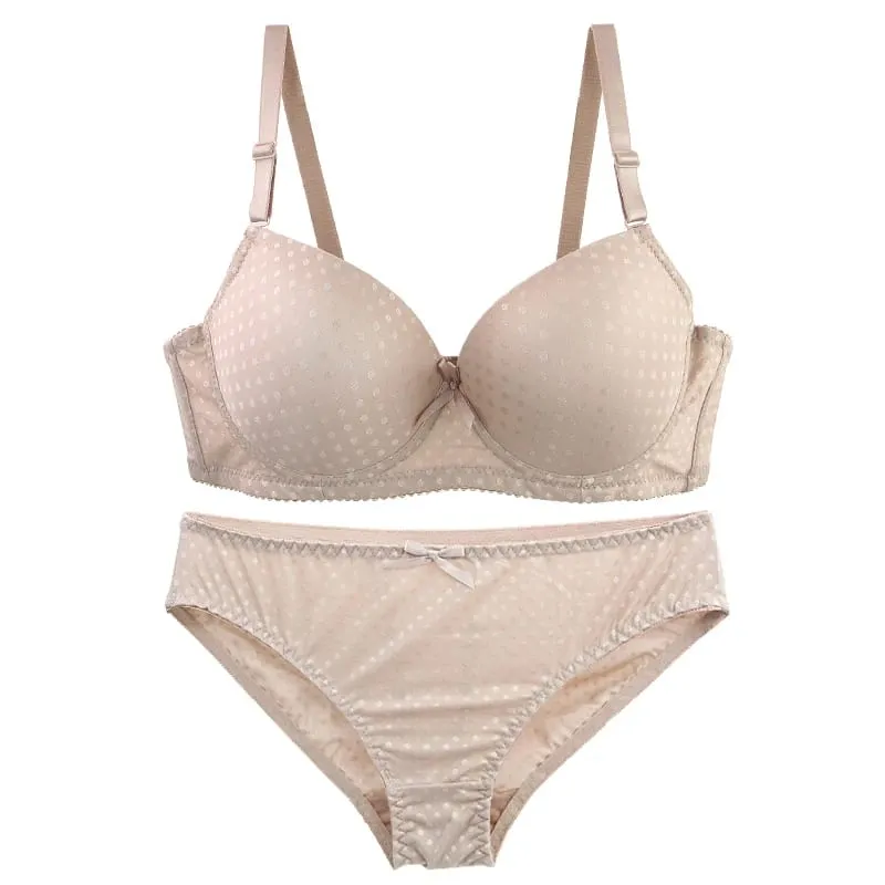 Dainafang feminino renda moldar bcd cup conjunto de sutiã fino molde copo 3 linhas gancho volta anti axila gordura push up lingerie