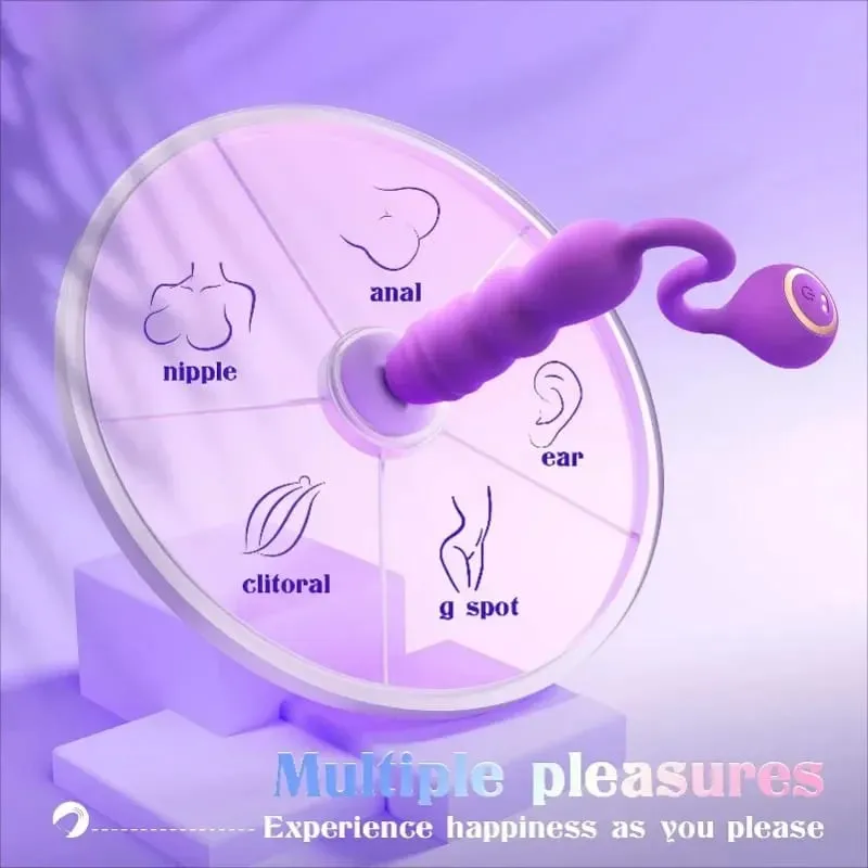 Clitoral stimulation Insert G-spot dildo Vibrator Clitoral vibrator 10 kinds of vibration 9 kinds of thrust dildo sex toys 18+ — image 5