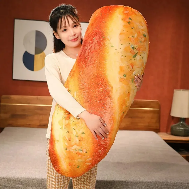 20/50cm Long Bread Pillow Stuffed Like Real Sesame S Cheese Denmark Toast Chopped Green Onion Sleeping Hug Support Leg Gift