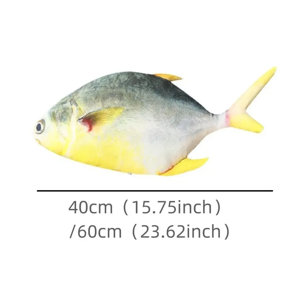 Sofa Cushion PP Cotton Simulation Sea Fish Stuffed Funny Sea Fish Stuffed Tuna Grouper Fish Sleeping Pillow Bedroom