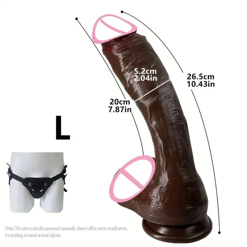 Super Long Skin Dildo Silicone Penis Realistic Cock For Women Masturbator Makeup Penetration Anal Strapon Dick Adults Sex Toys
