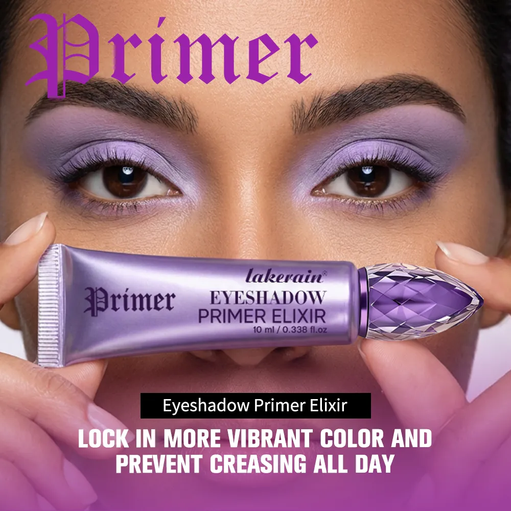 Eyeshadow Makeup Primer Smooth & Crease-Resistant Eye Makeup Waterproof Long-Lasting Wear Translucent Shade Eye Base Primer
