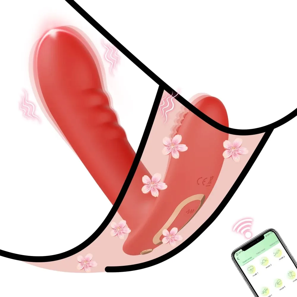 Vuxentillbehör APP Kontroll Dildo Vibrator Vagina Vibrator Kvinnlig Klitorisstimulator Onani Vuxen Sexleksak för Kvinna — image 1