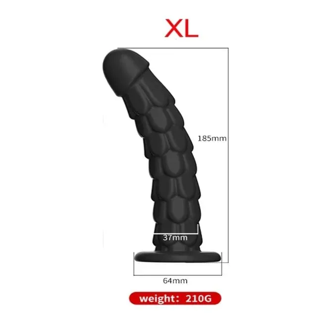 Silicone Dildo Anal Butt Plug with Sucker Prostate Massage Vagina G spot Stimulation Masturbation Adult Sex Toys for Women Men — image 9