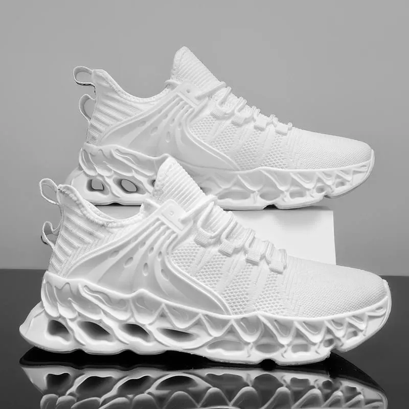 Men's Athletic Mesh Sneakers Lightweight Comfortable Running Shoes for Men Soft Sole Non Slip Casual Shoes Outdoor Walking