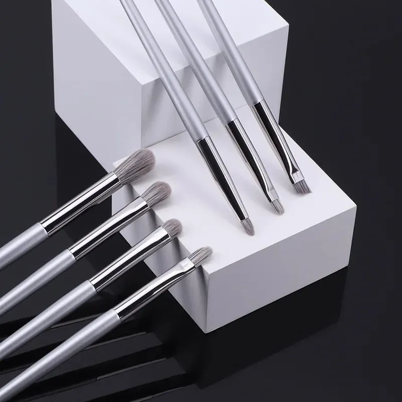 12PCS Makeup Brushes Kit Professional Natural Goat Hair Foundation Powder Contour Eyeshadow Lip Make Up Tools For Women