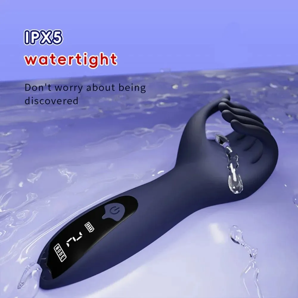 Male Electric Penis Vibrator Simulation Hand Glans Penis Masturbation Training Device para sa Mens Endurance Delay Control Sex Toys