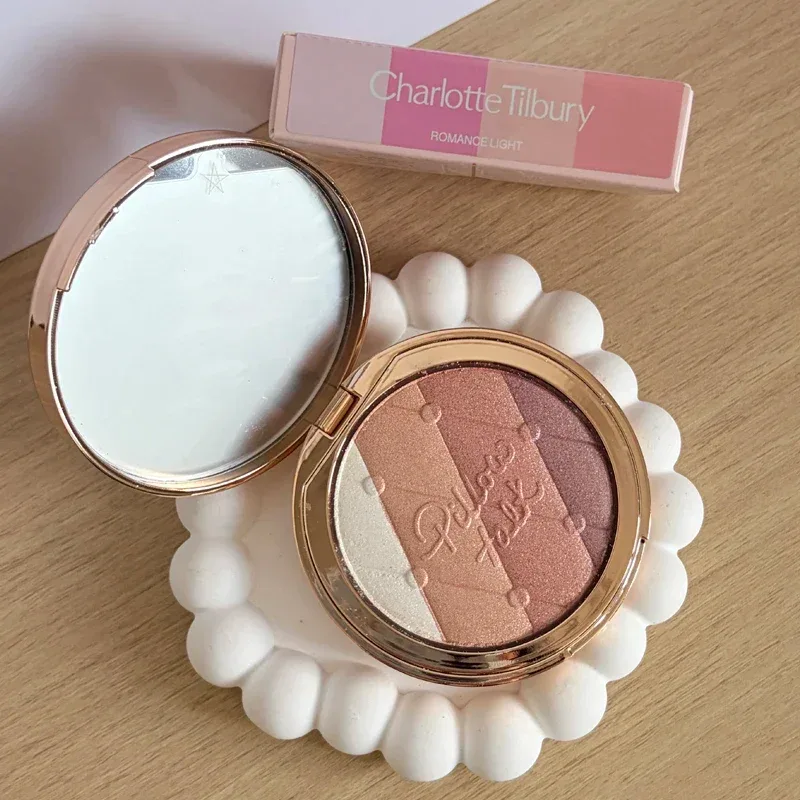 Charlotte Makeup Gift Powder Blusher&eyeshadow Palette Series Cosmetics Easy To Apply Lasting Coloring Natural Concealer Tilbury