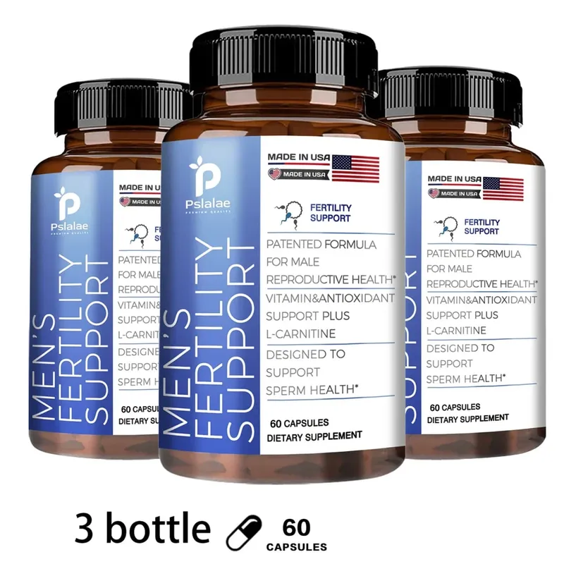 Male Fertility Support - Support Male Reproductive Health Maintain Physical Condition Enhance Strength Energy and EnduranceSu