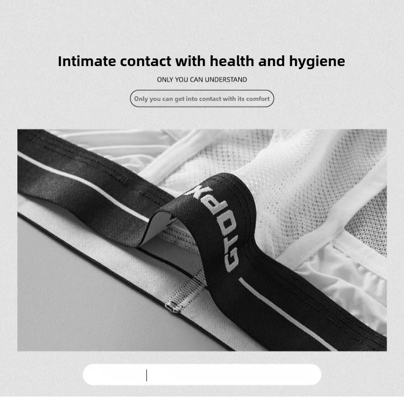 Mens Sexy Underwear U Convex Thin Mesh Transparent Briefs Low Rise Breathable Underpanties — image 15