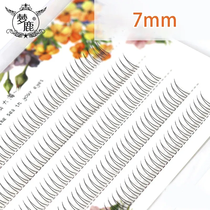 J Curl V Shape Under Eyelash Comic Eye Lashes Natural Bottom Lashes Soft Manga Eyelashes Bunches Eyelash Clusters Korean Makeup
