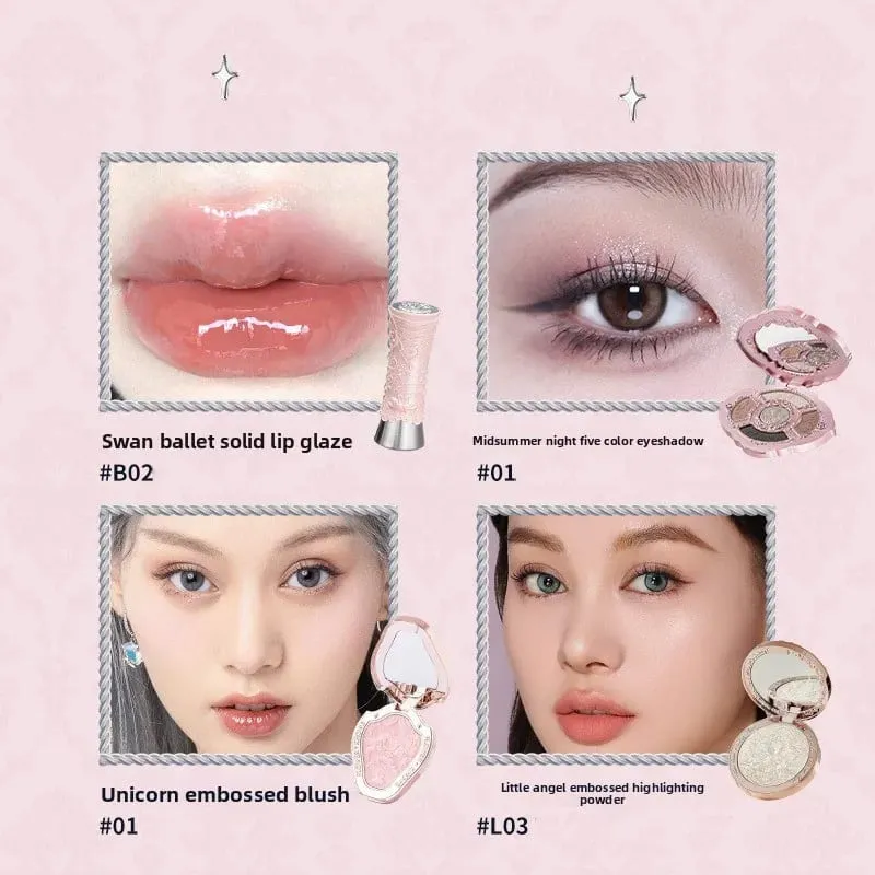 Flower Knows Makeup Set Lip Mud Highlighter Powder Blusher Eye Shadow Professional Makeup Gift Kit for Girl Cosmetics Full Set — image 10