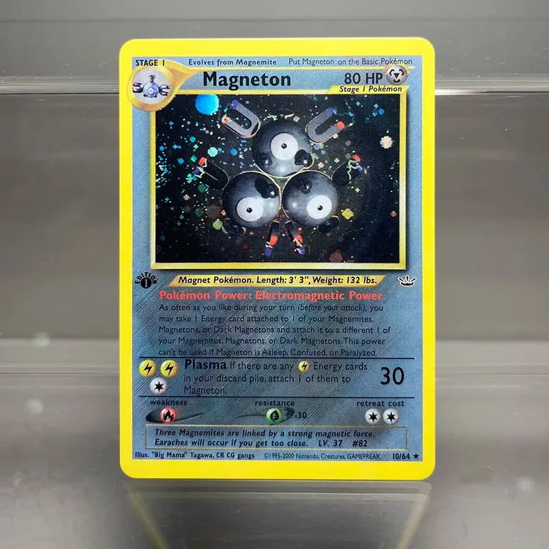 PKM Proxy Cards Jungle Classic 1996 1st Edition Gyarados Magneton Cards Collection PTCG Jolteon Foil Card (NG)