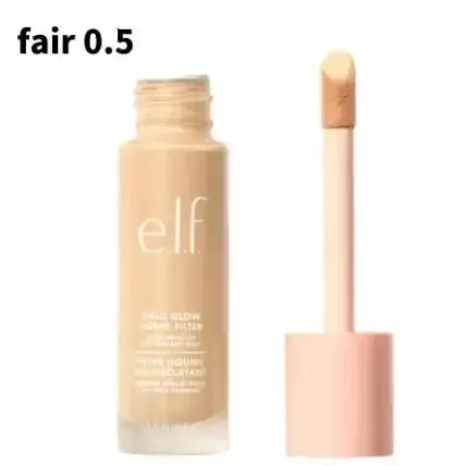 Elf Pré Maquiagem Verde e Rosa Mesmo Tom de Pele Base Hidratante e Isolamento Duradouro Acabamento Spray Essência de Fundação Líquida