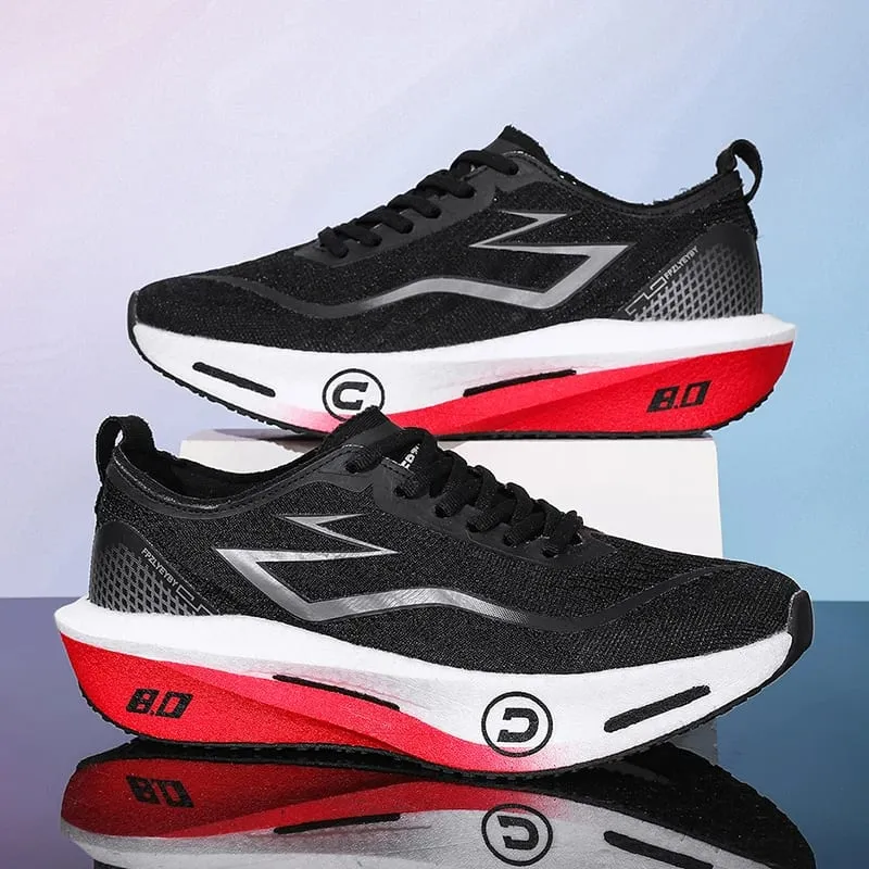 Men Running Shoes Lightweight Carbon Board Marathon Speciality Sports Breathable Men's Comfortable Athletic Sneakers Autumn