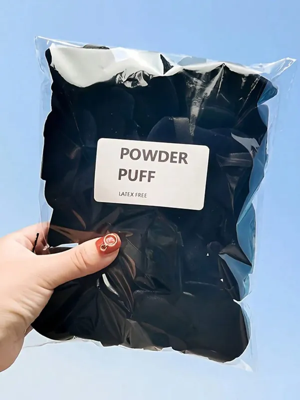20/10/3/1pc Triangular Velvet Makeup Powder Puff Facial Powder Puff Reusable Makeup Powder Puff And Eye Makeup Powder Puff