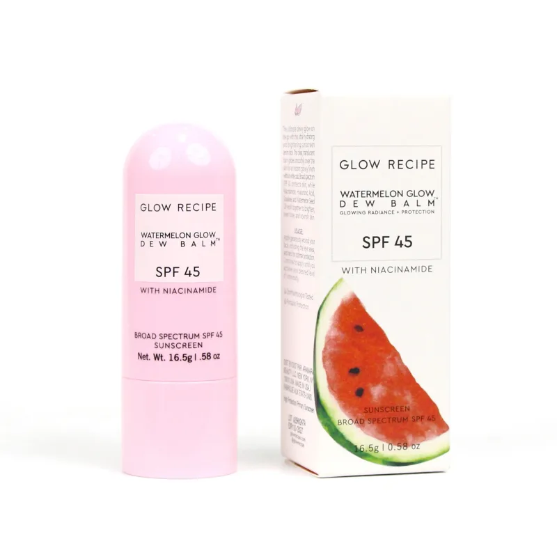 Skin Care Glow-Recipe Watermelon Niacinamide Dew Hyaluronic Acid fruit flavour cream