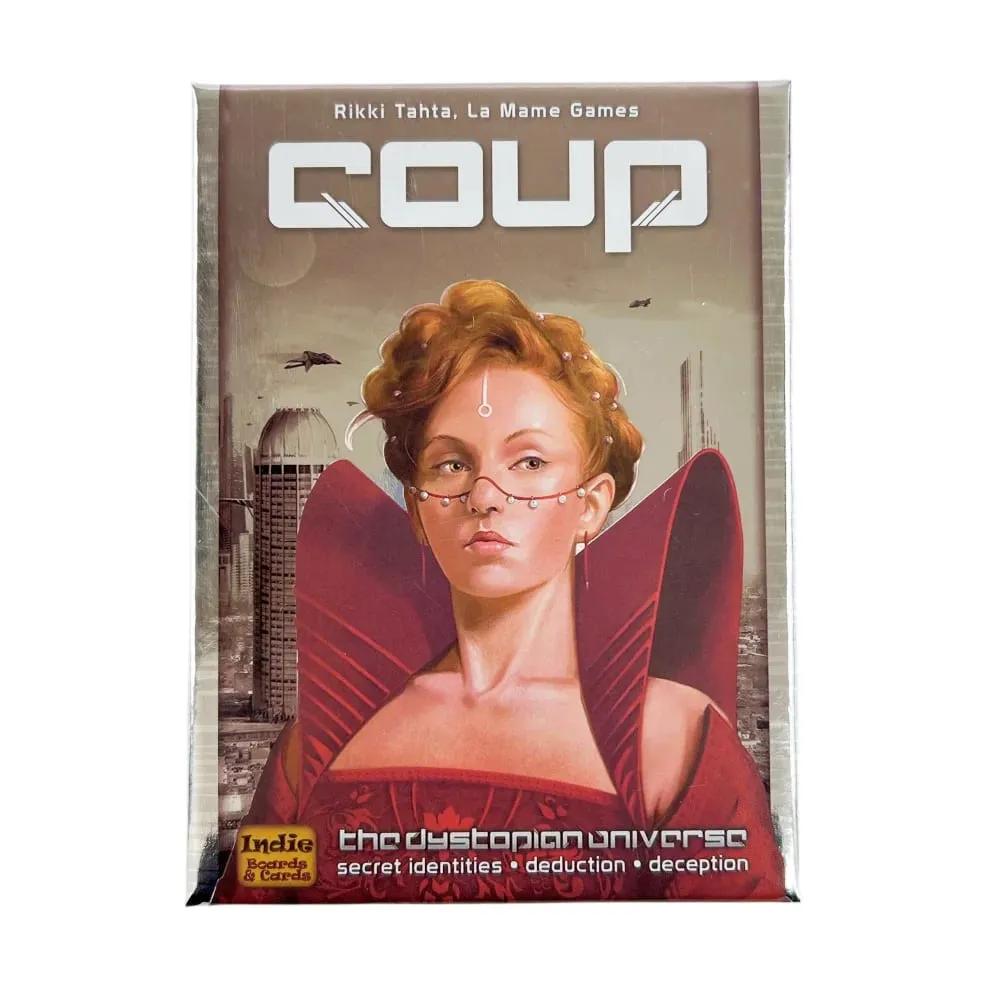 1 Box Coup | Card Game Coup Reformation 1 | 2nd Edition Expansion Holding Resistance Mission Board Game Deck