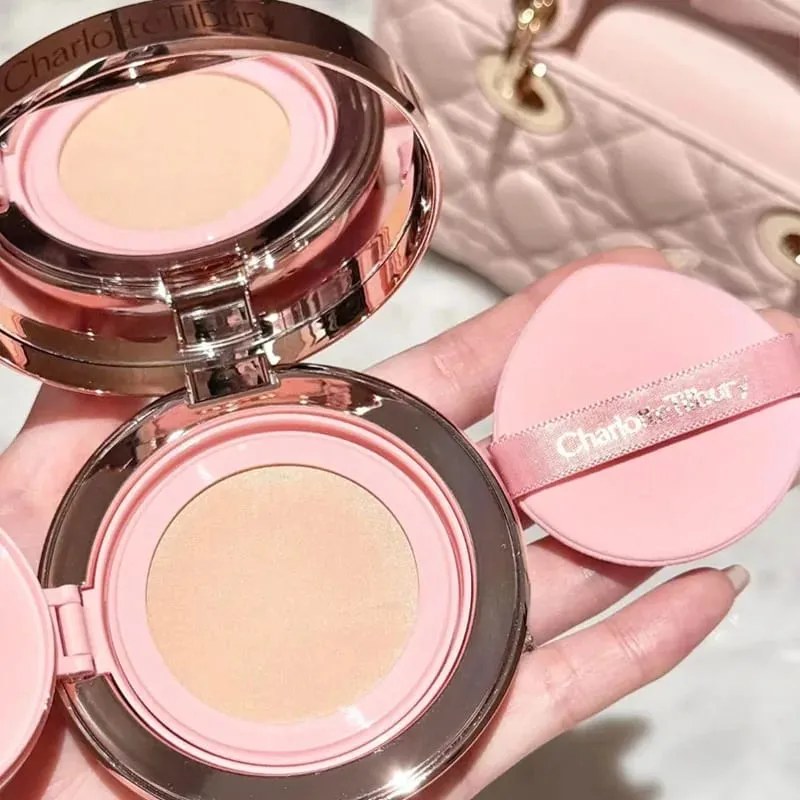 Charlotte Tilbury Shimmer Powder Air Cushion Lightweight Moisturizing Oil-controlling Long-lasting Fit Creates Pore-free Makeup — image 6