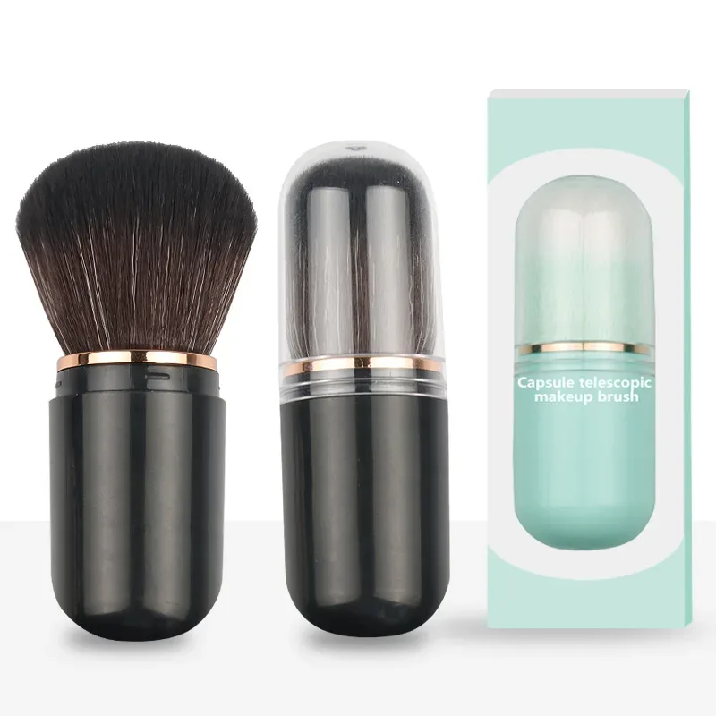 Single Makeup Tools Portable Mini Makeup Brushes Retractable Beauty Tools Loose Powder Brush Blush Brush Makeup Brushes