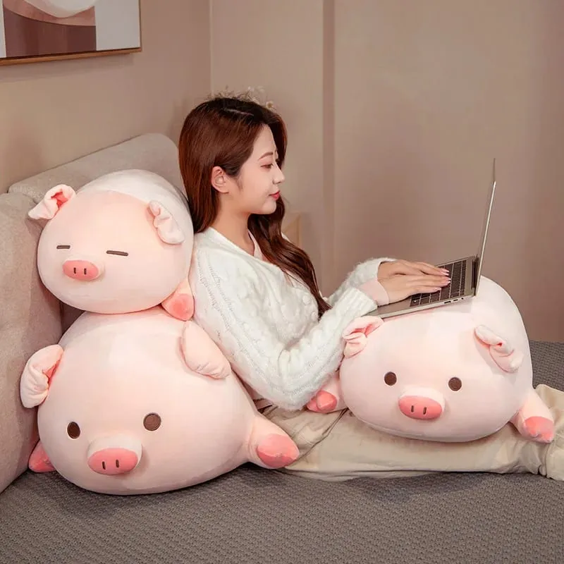 1pcs Super Soft Decompression Party Pig Cloth Doll Pig Pig Pillow Plush Toy with Multiple Specifications To Choose From