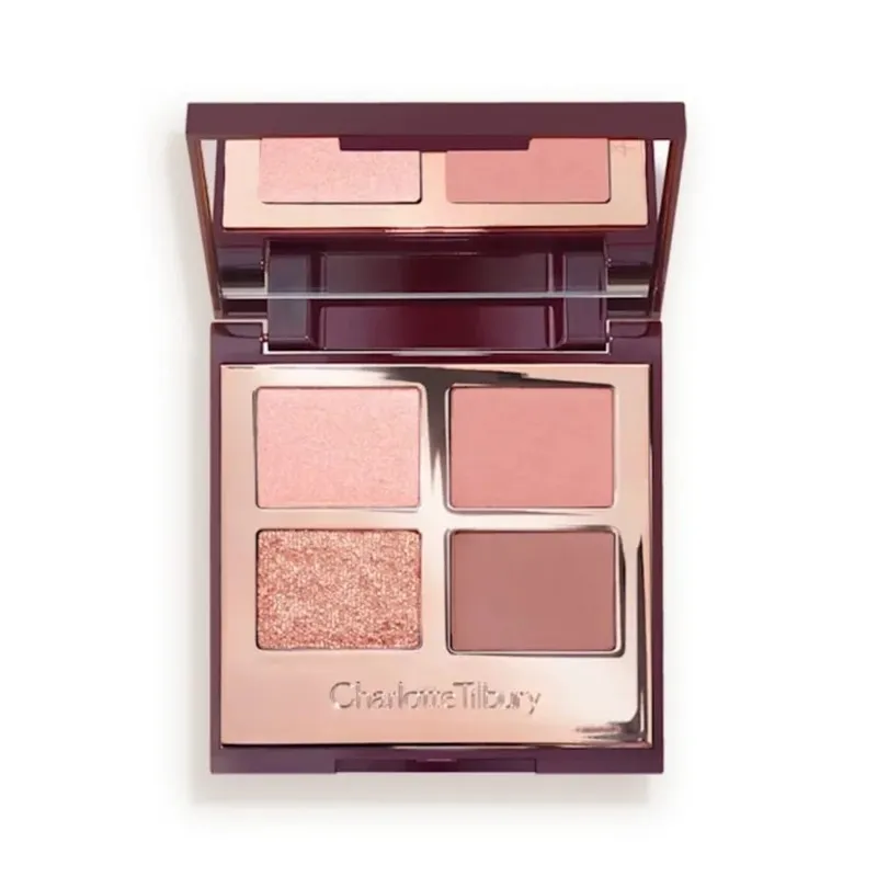 Charlotte Tilbury Eye Shadow Disk Love 2-Colors Powder Blusher Star Pink Powder Blusher Highlight 6-colors Super Nudes Easy Eye