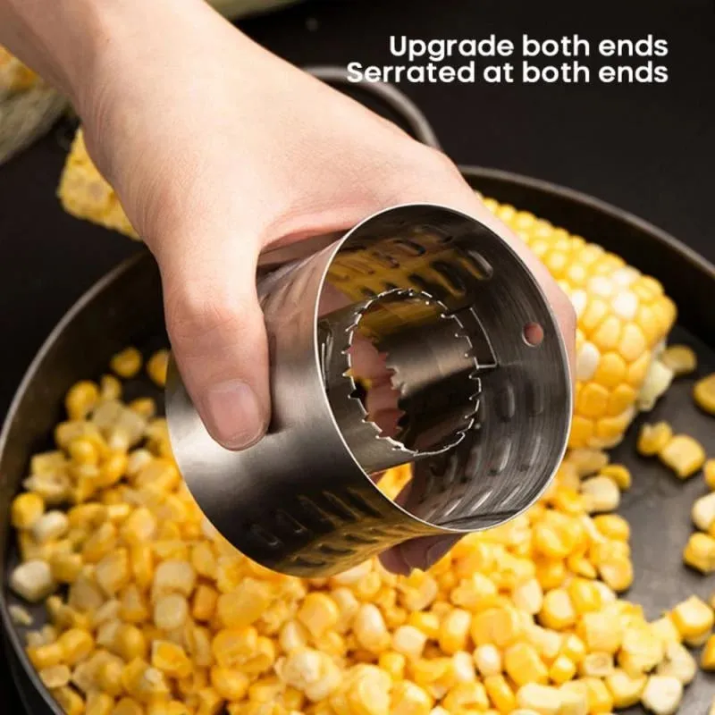 Corn Stripper Fruit Tools Stainless Steel Corn Cob Remover Cutter Shaver Fruit Vegetable Cooking Tools Kitchen Supplies 1Pc