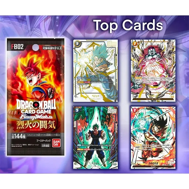 FB01-06 Booster Packs SUPER CARD GAME Fusion World TCG Collection Card Child Toy